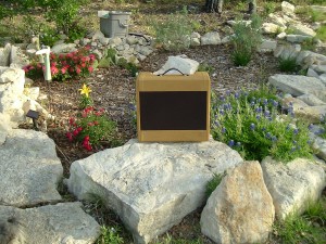Reproduction of a Fender Wide Panel Deluxe Repro Cabinet of a 1953 Fender Wide Panel Deluxe