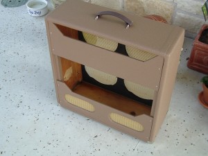 restoration of a fender brown concert amplifier