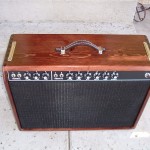 Deluxe Reverb Stained 004 Custom Replacement Cabinet for Fender Deluxe Reverb