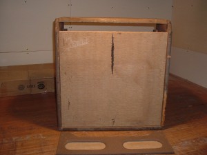 1961 Fender Brown Concert Amp before Restoration
