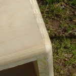 finger joints finger-jointed birch ply cabinet by Armadillo Amp Works