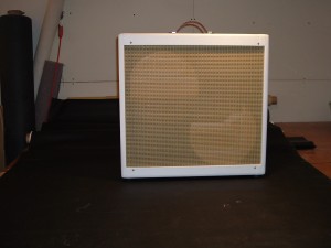 Custom White Bassman by Armadillo Amp Works