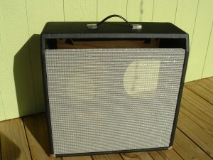 Replacement Cabinet for a Fender Super Reverb Amplifier, Blackface Style
