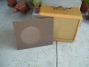 Custom Fender Cabinet with optional Baffle