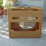 narrow panel tweed pro 004 Fender 1957 Narrow Panel Tweed Pro Replica by Armadillo Amp Works(rear view)