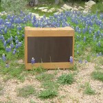 1954 wide panel super lennon grill 005 1954 Fender Wide Panel Super Cabinet