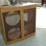 Tweed Bassman Custom V-Front Cabinet by Armadillo Amp Works