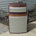 Custom 4*12 Speaker Cabinet with matching amplifier cabinet